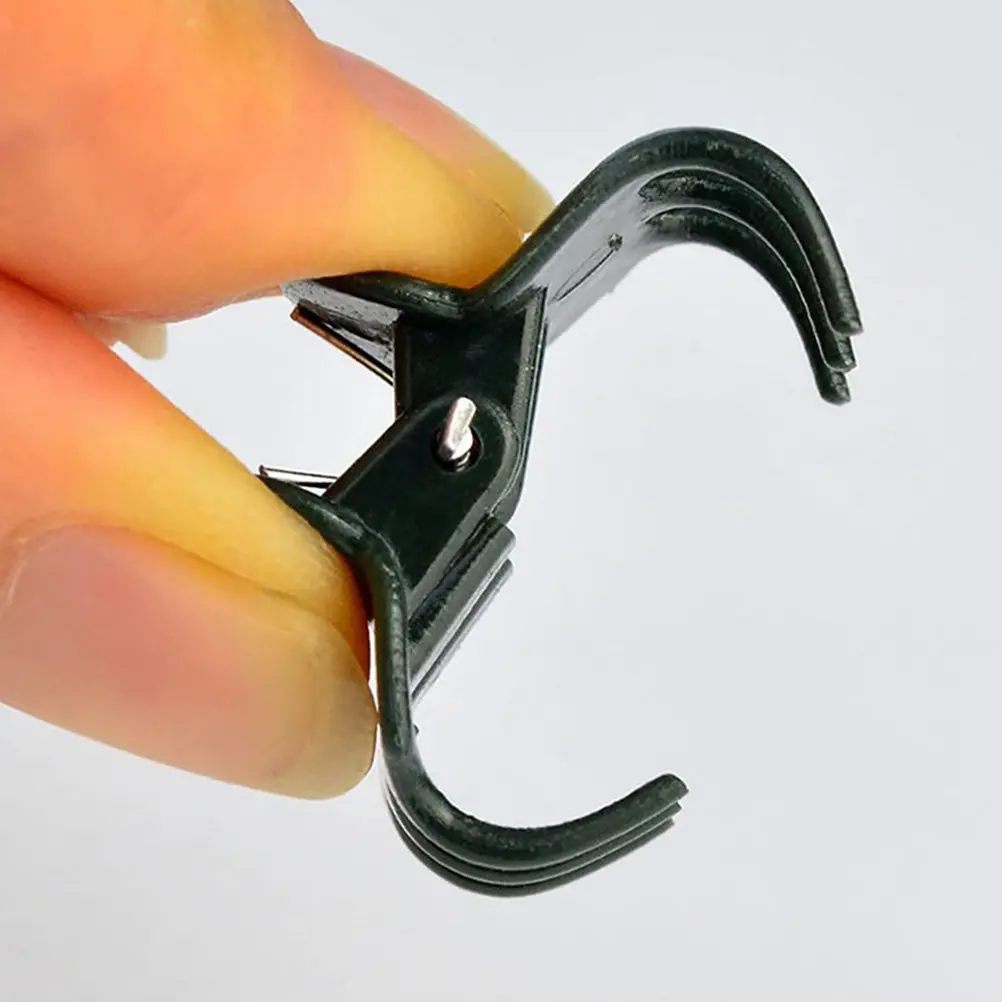 40Pcs Plastic Plant Clips Garden Support Clamps for Orchid Vine Vegetable Trellis Flower Support Clip Reusable Rugged Stem