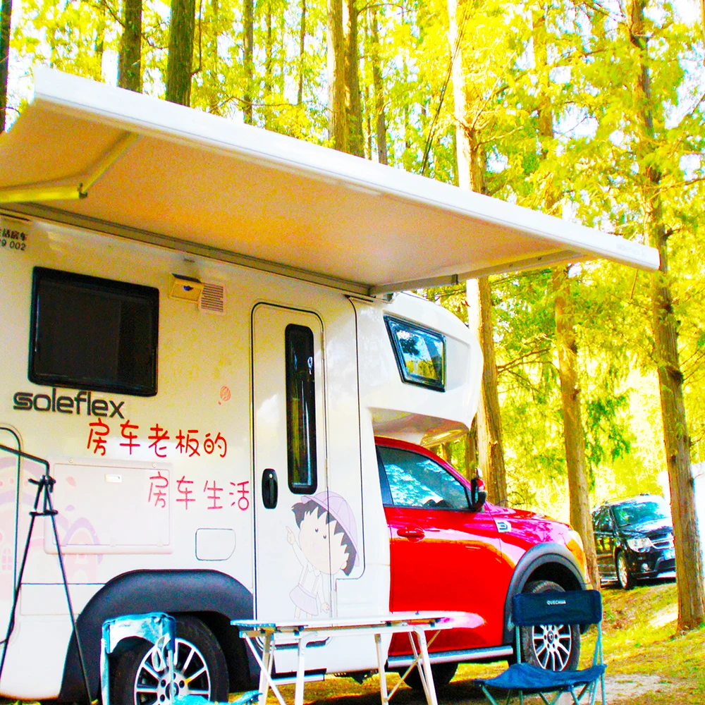 

S30 Manufacturer Direct Sales Manual/electric Aluminum Alloy RV Camping Side Mounted Awning