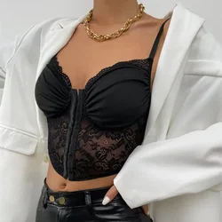 Sexy Shirt Women Clothing Corset Camis Blusas Shaper Harajuku Hot Tee Woman Tank Top Club Ropa Mujer Summer Ladies Crop Top