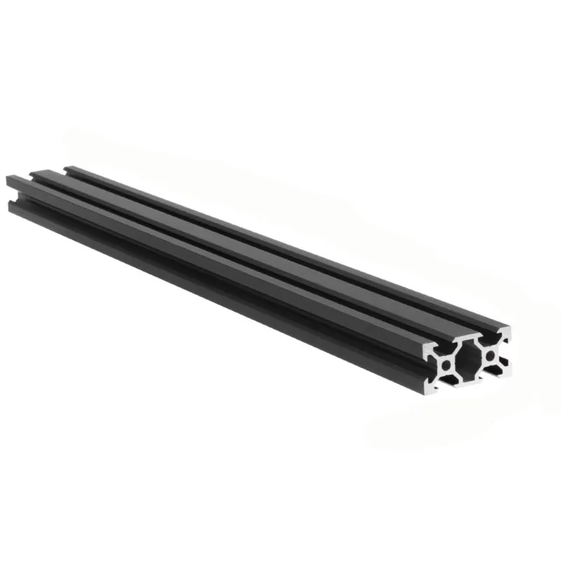 4pc/lot Black 2040V-slot European Standard Industrial Aluminum Alloy Profile 10-1000mm Length Linear Rail for DIY 3D Printer CNC