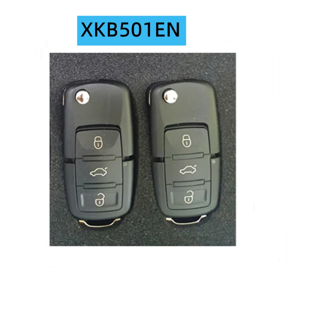 

2 шт./лот XHORSE XKB501EN проводной дистанционный ключ 3 кнопки для Volkswagen B5 типа