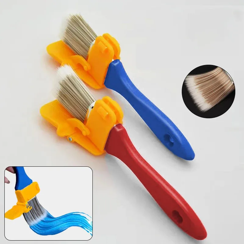 1PC Interior Wall Color Separation Brush - Soft Edge Trimming Paint Brush for Home Renovation Painting Accessories