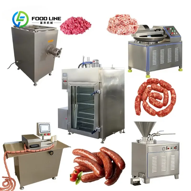 Customized Automatic Complete Sausage Production Line for Meat Companies