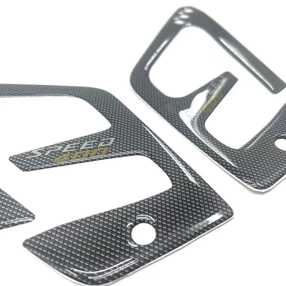 3D sticker for the heel pad decoration of the Speed400/Scrambler400X specialized modification accessory motorcycle stickers