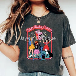 Easy Bake Coven T-shirt 90s Horror Movie Shirt Halloween Witches Tee Trick or Treat Retro Halloween Tshirt Spooky Vibes Top Gift