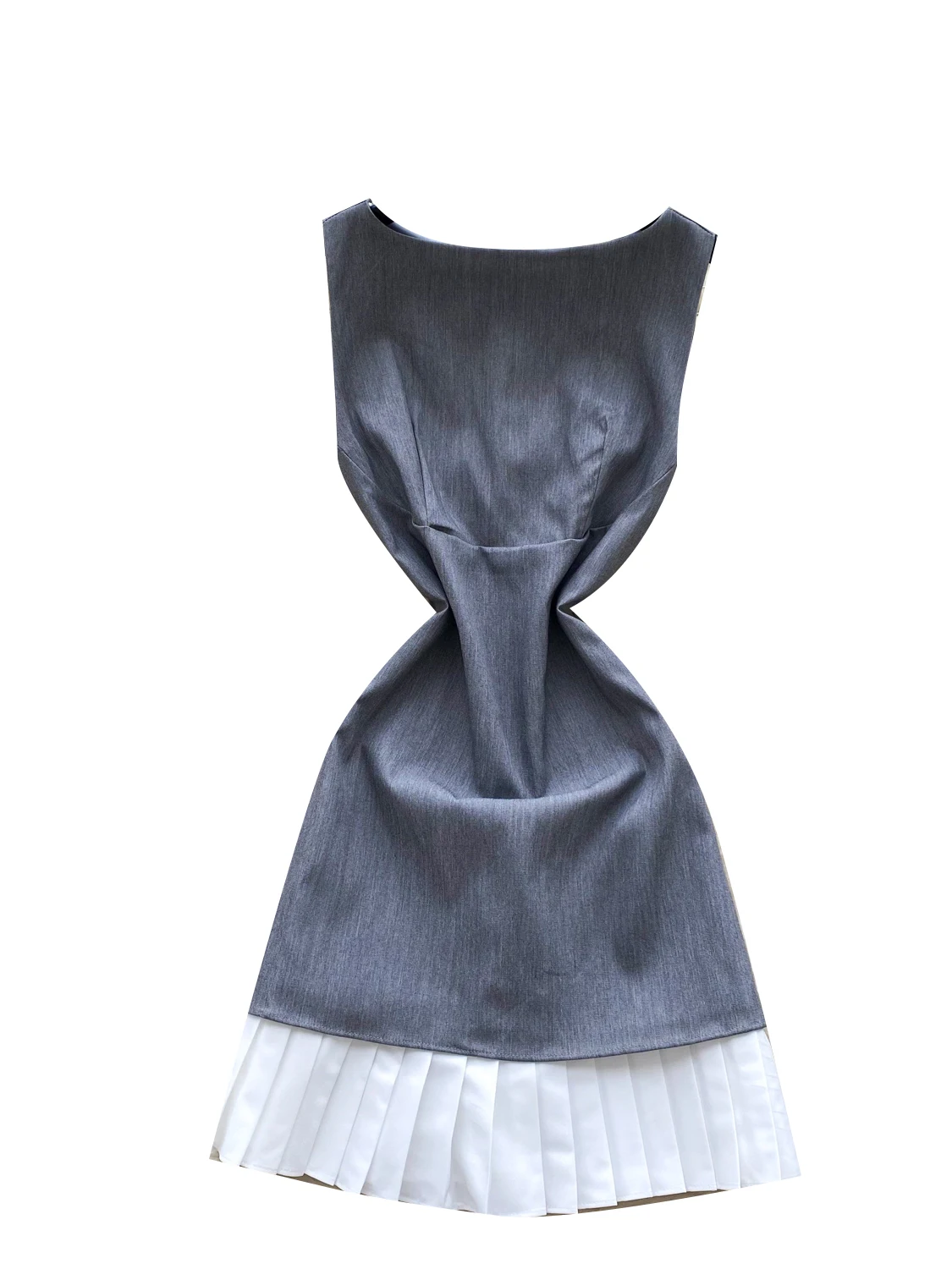 Ele High-Waisted A-Line  Dr Women's Summer Svel Color Blo Design Slimming Beautiful ort Skirt Korean Sle