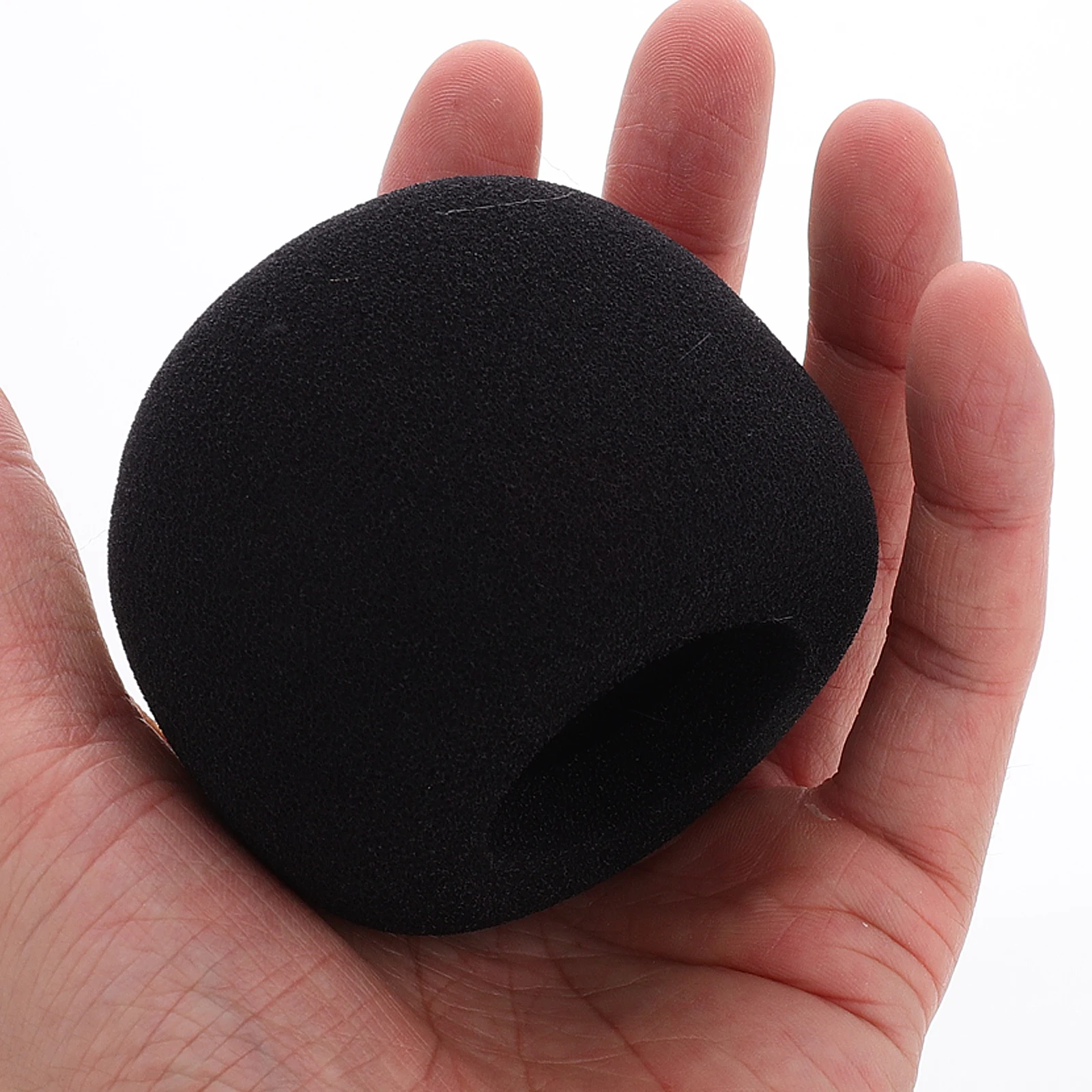 

2Pcs Microphone Wind Protectors Sponge Windscreens Wind Covers Noise Reduction Mic Windscreens for Recording Studio Ktv