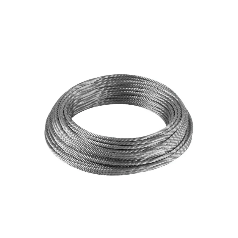 Heavy - Duty Winch Steel Wire Rope High - Strength Flexible Cable for Vehicle Recovery Towing Lifting Hoisting Engineering