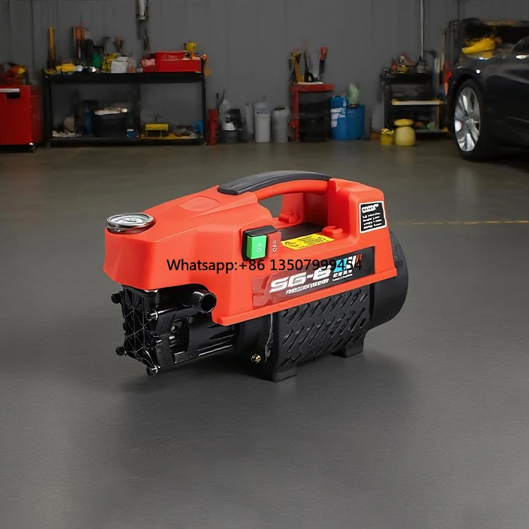 

Vetex 70 Bar Electric Pressure Washer Powerful Jet Cleaning with 2 Motor 220V Adjustable Pressure for Car Wash Use