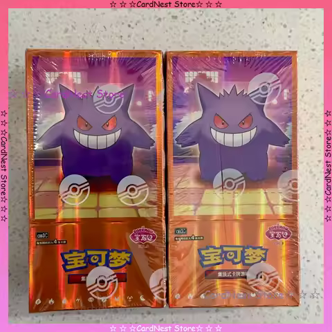 1/2PCS Genuine Pokemon PTCG Gem Pack Vol.3 Original Cards Gem Chinese Pokemon PTCG Collection Trading Cards Boy Girl Gifts Toys