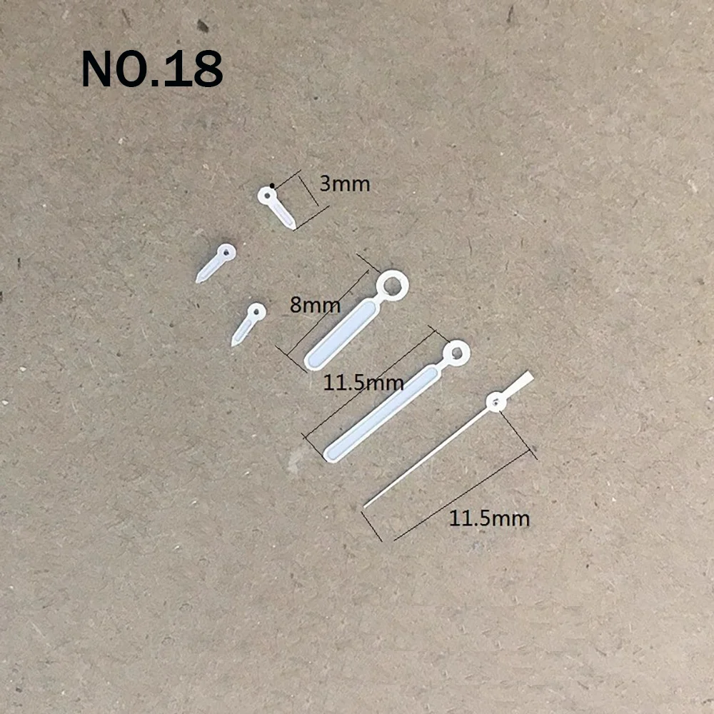 Watch Accessories Pointer Suitable for VD53 Quartz Movement Multifunctional Watch Hands Hour Minute Second 6-pin NO.18-24