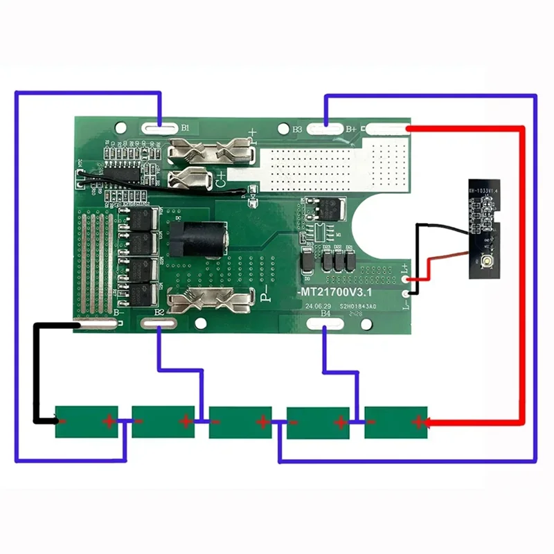 

AT05-21700 Li- Battery Case Formakita Lithium Battery Battery Protection Circuit Board Lithium Battery Plastic Case