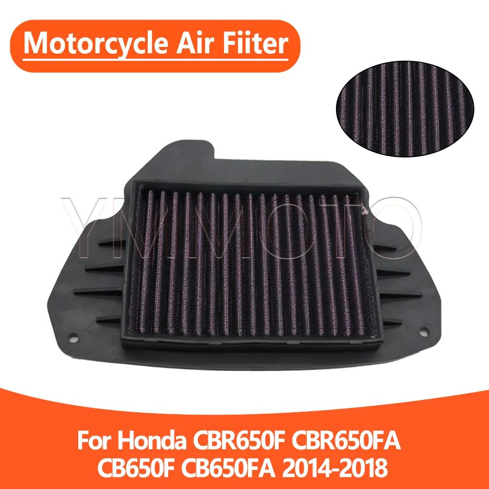 

For Honda CBR CB 650 F FA CBR650F CBR650FA CB650F CB650FA 2014 2015 2016 2017 2018 Motorcycle Air Filter Intake Cleaner