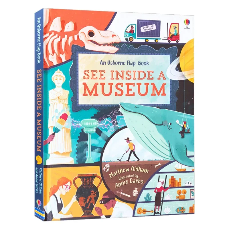 Usborne See Inside A Museum, Children's books aged 6 7 8 9 10 English Popular science picture books, 9781474917971