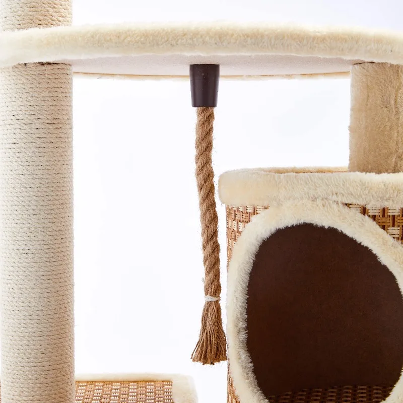 Cat Rack High Quality Cat Tree Game Furniture Scratch Cat Climbing Tree