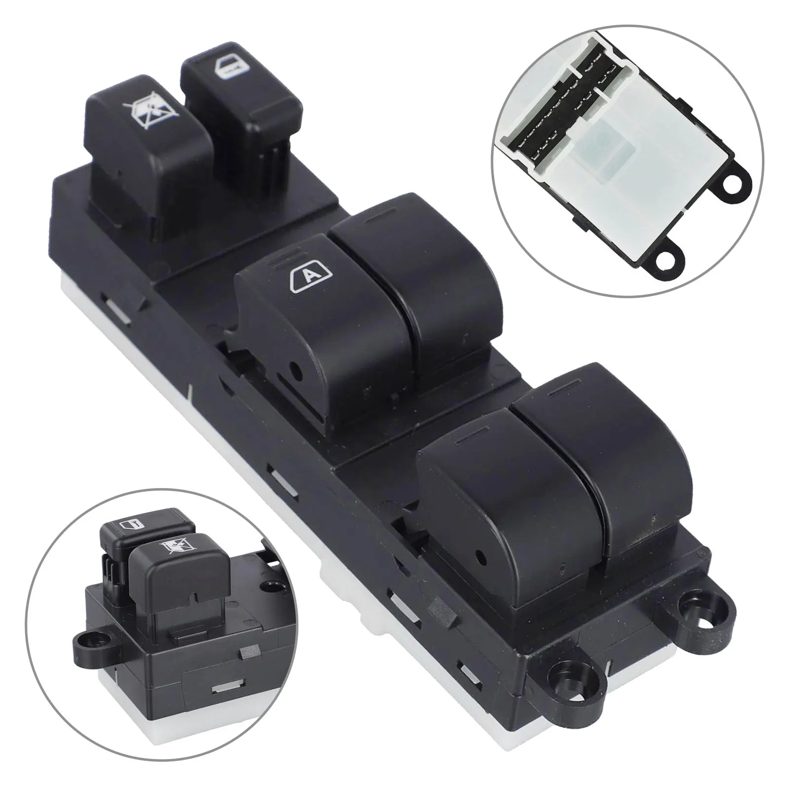 Car Glass Lift Switch for Nissan For TIIDA 2007 2010 OEM 25401 1JY0A Wear resistant Material Quick Installation