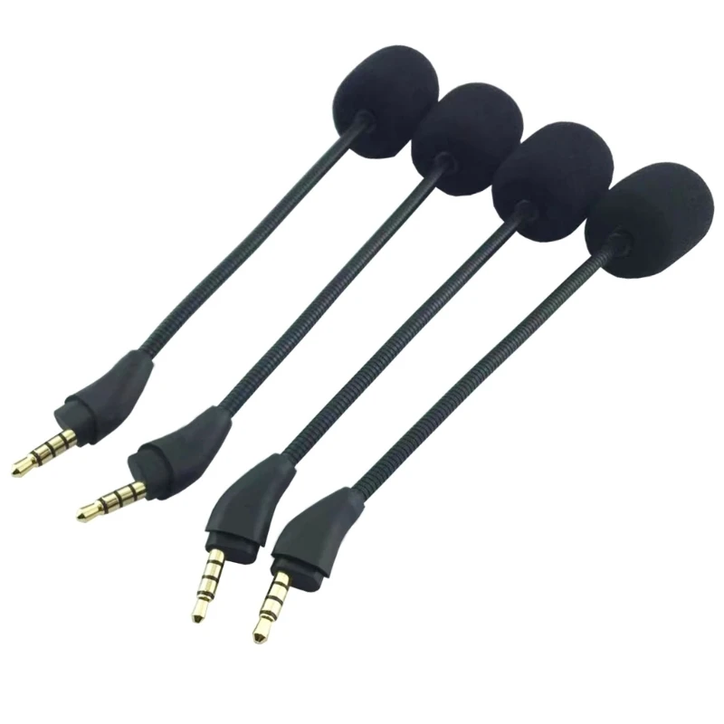 3.5mm Microphone Replacement for Cloud III Gaming Headset Detachable Mic Boom Noise Reduction Headsets Microphone Drop shipping image 3