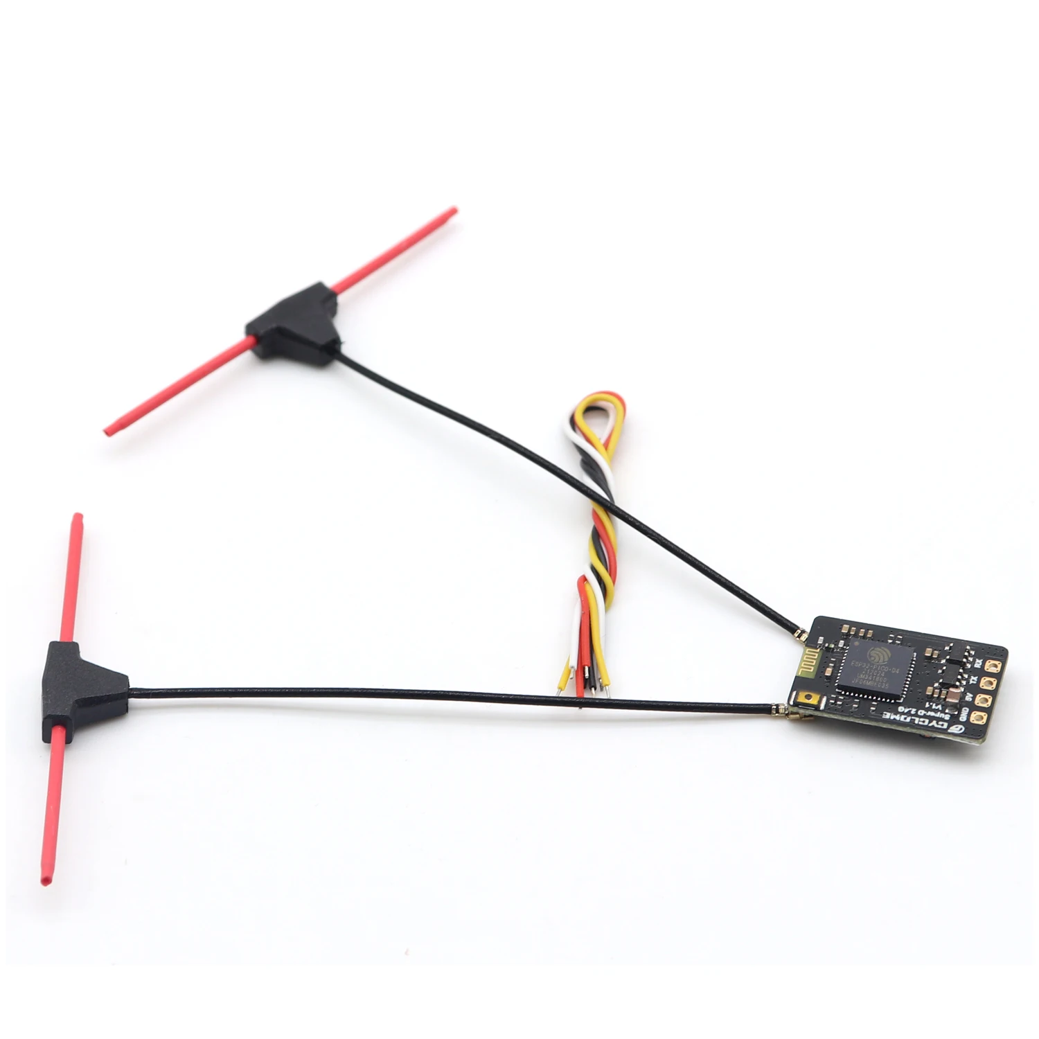 1/2/5 قطعة SuperD ELRS 2.4G استقبال التنوع المدمج في هوائيات TCX ExprssLRS RX 2T لطائرة RC FPV طويلة المدى/حرة بدون طيار