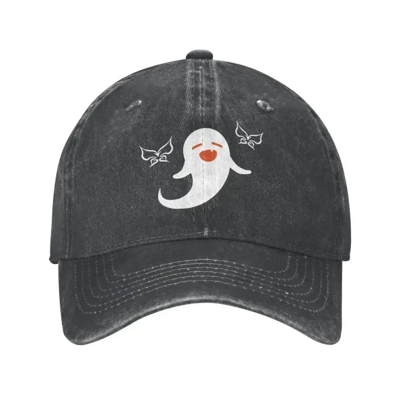

Personalized Cotton Genshin Impact Hu Tao Ghost Baseball Cap Hip Hop Women Men's Adjustable Anime Game Dad Hat Summer