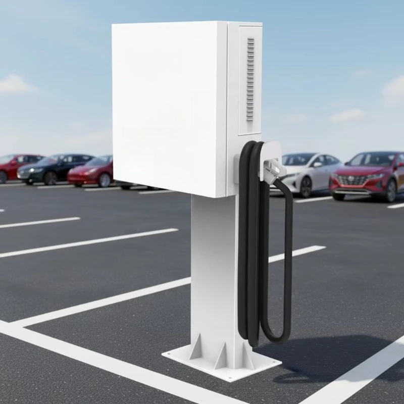 Fast EV Charging Station Single Commercial Charger for Parking Lot South Africa