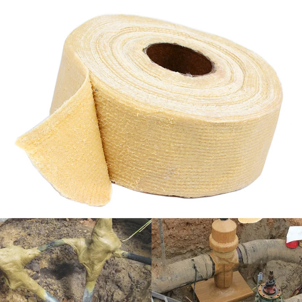 Effective Anti Petro Wrap Tape for Marine Use Offers Long Life Protection Against Corrosive Elements 10m Length 50mm Width