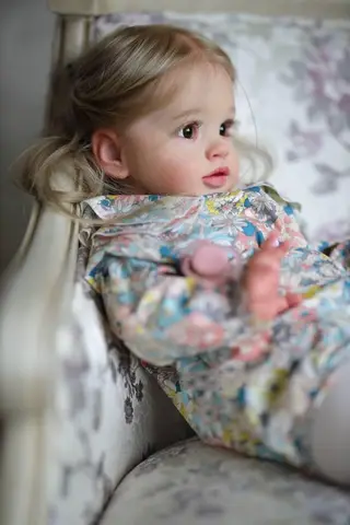 25 इंच पहले से ही पेंट की हुई गुड़िया, पुनर्जन्म वाली बच्ची की गुड़िया, विशाल शिशु आकार, लोकप्रिय पिप्पा सजीव सॉफ्ट टच 3D त्वचा कला गुड़िया 10 best sales बच्चा पुनर्जन्म - №6