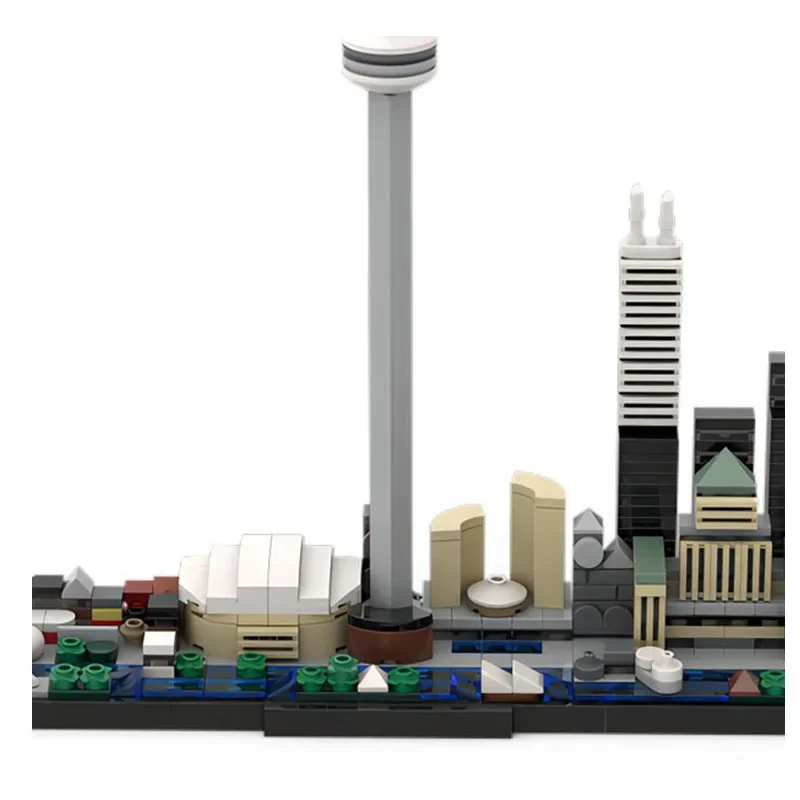 MOC-156914 Building Block Urban Skyline Building Model 429PCS Adult and Children's Puzzle Education Birthday Christmas Toy Gifts