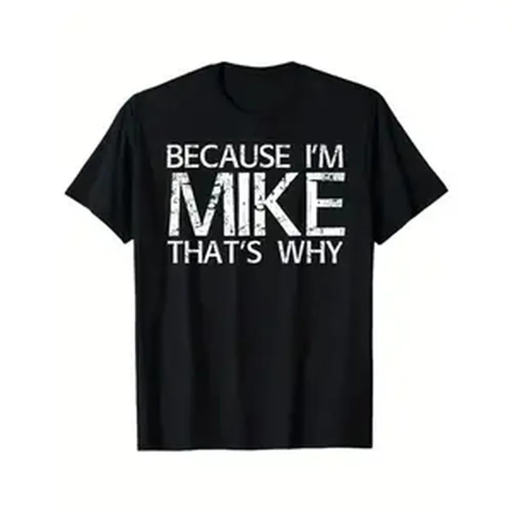 100% Cotton Crew Neck Short-Sleeve Funny Quote T-Shirt, 