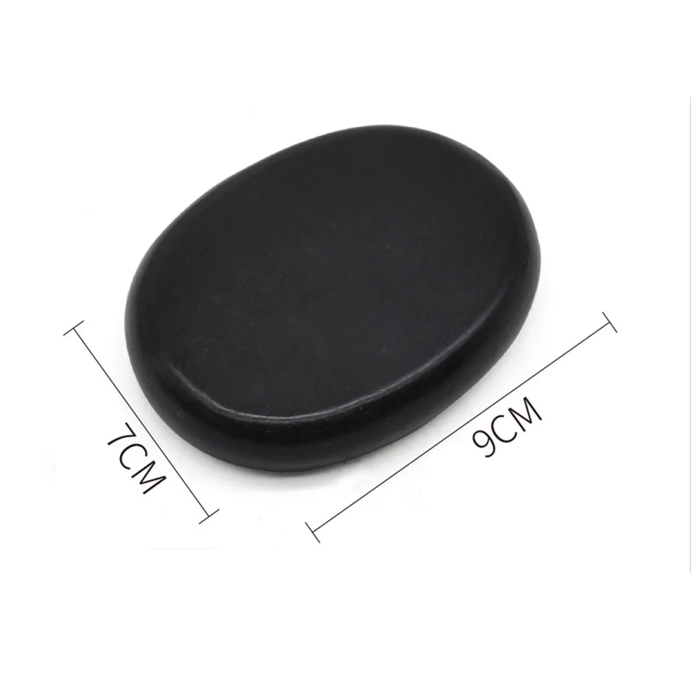 

2 Pcs Volcanic Rock Massage Stones Therapy Facial for Face Hot Rocks Oil Cold