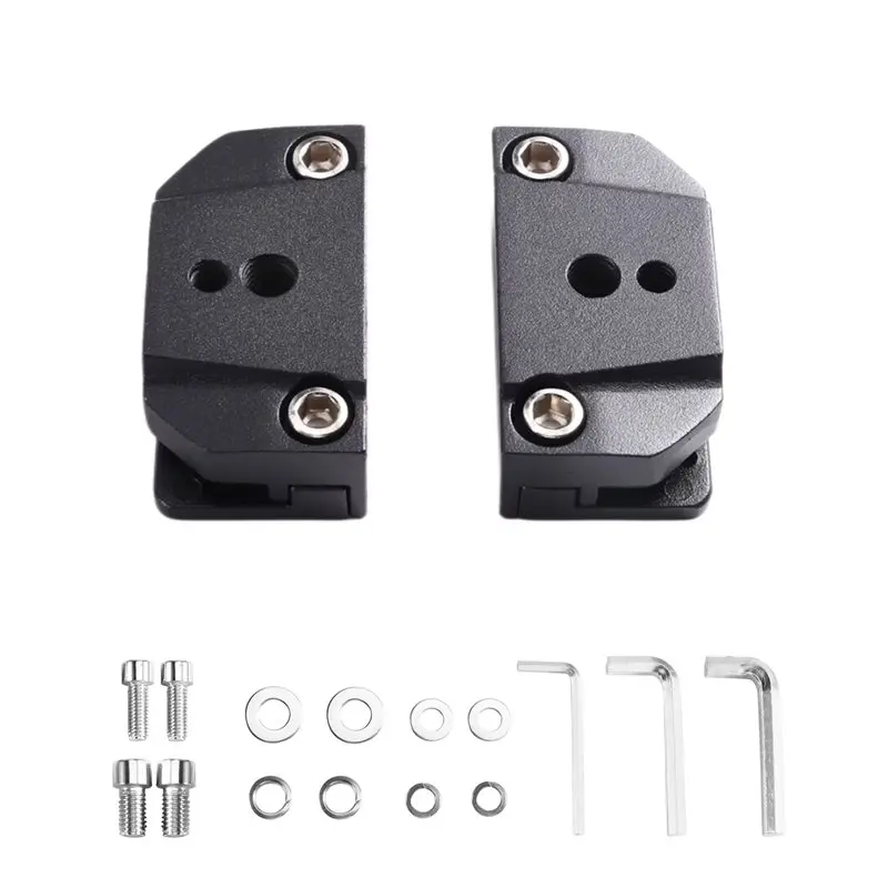 Universal Adjustable LED Light Bar Brackets Mounting Pad For Off-Road Vehicles Hood Work Lights Trucks Tractors
