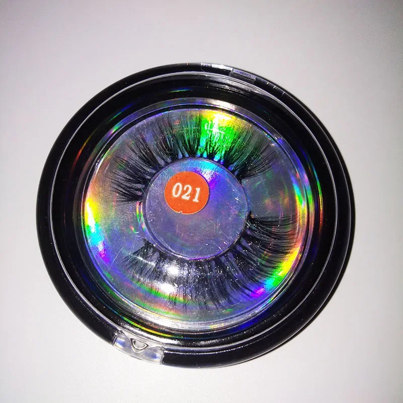 Faux cils auto-adhésifs réutilisables 3D protéine de soie faux cils effet naturel faux cils pour Extension
