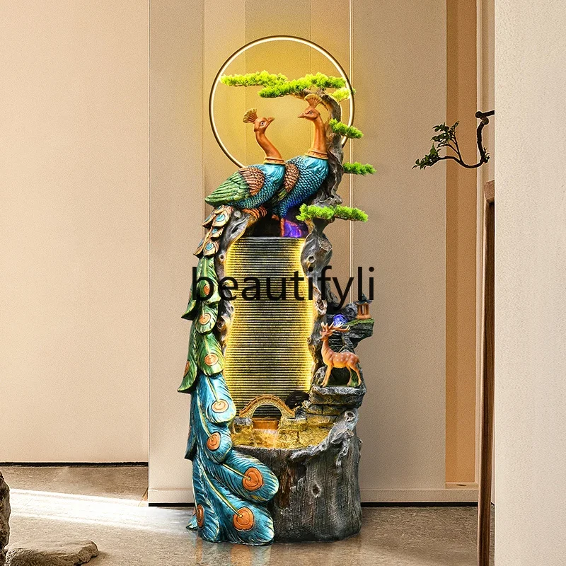 

B6 колесо фэн-шуй фонтан с струящейся водой, счастливый орнамент, салон красоты, маникюрный магазин, клубный орнамент