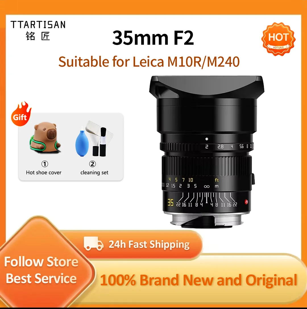 TTArtisan APO M35mm f2 ASPH كامل الإطار دليل فتحة كبيرة رئيس لكاميرات Leica M-Mount Leica M-M M240 M3 M6 M7 M8 M9 M10