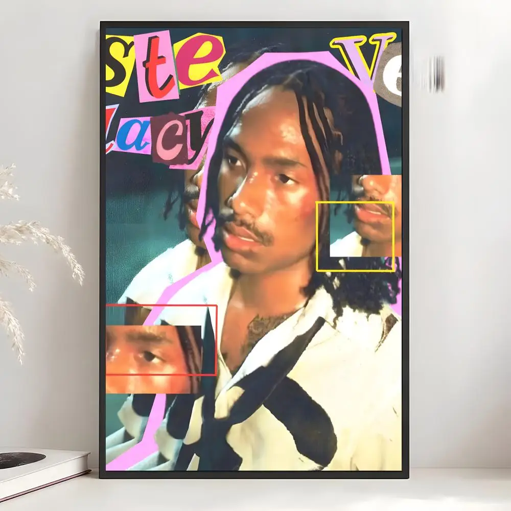 singer pop S-Steve Lacy Poster Art Wall Decor, Indoor Outdoor for Collectors