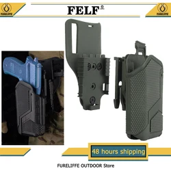 New Lightweight Load Bearing QLS Universal Pistol Holster / Fits Hunting Airsoft SIG, Glock, FNS and 150 Models