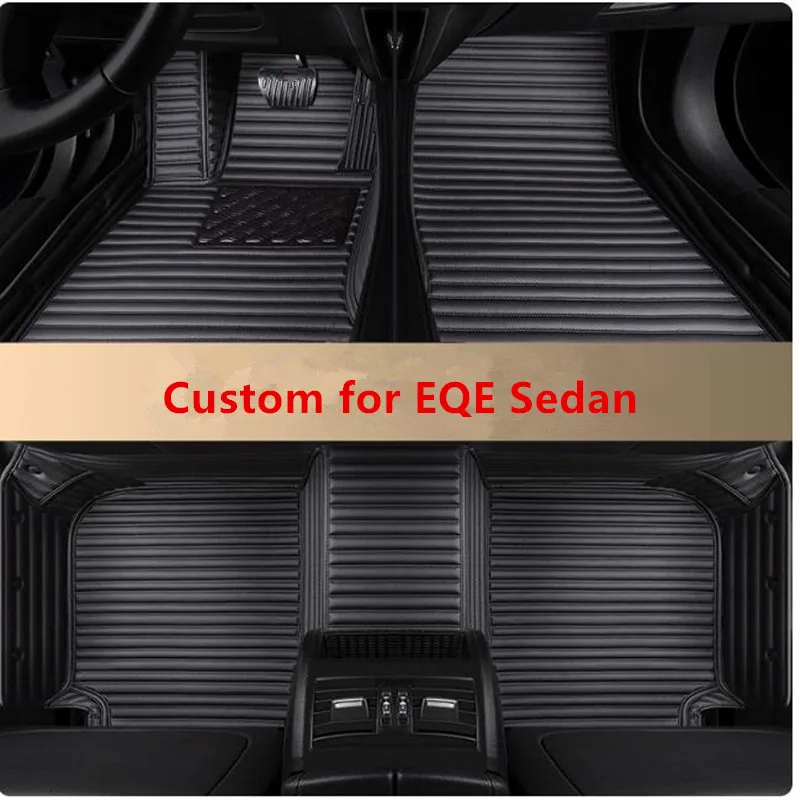

Специальные автомобильные коврики на заказ для Mercedes Benz EQE 350 500 Sedan 2025-2022, водонепроницаемые ковры для EQE350 2023, коврики высшего качества