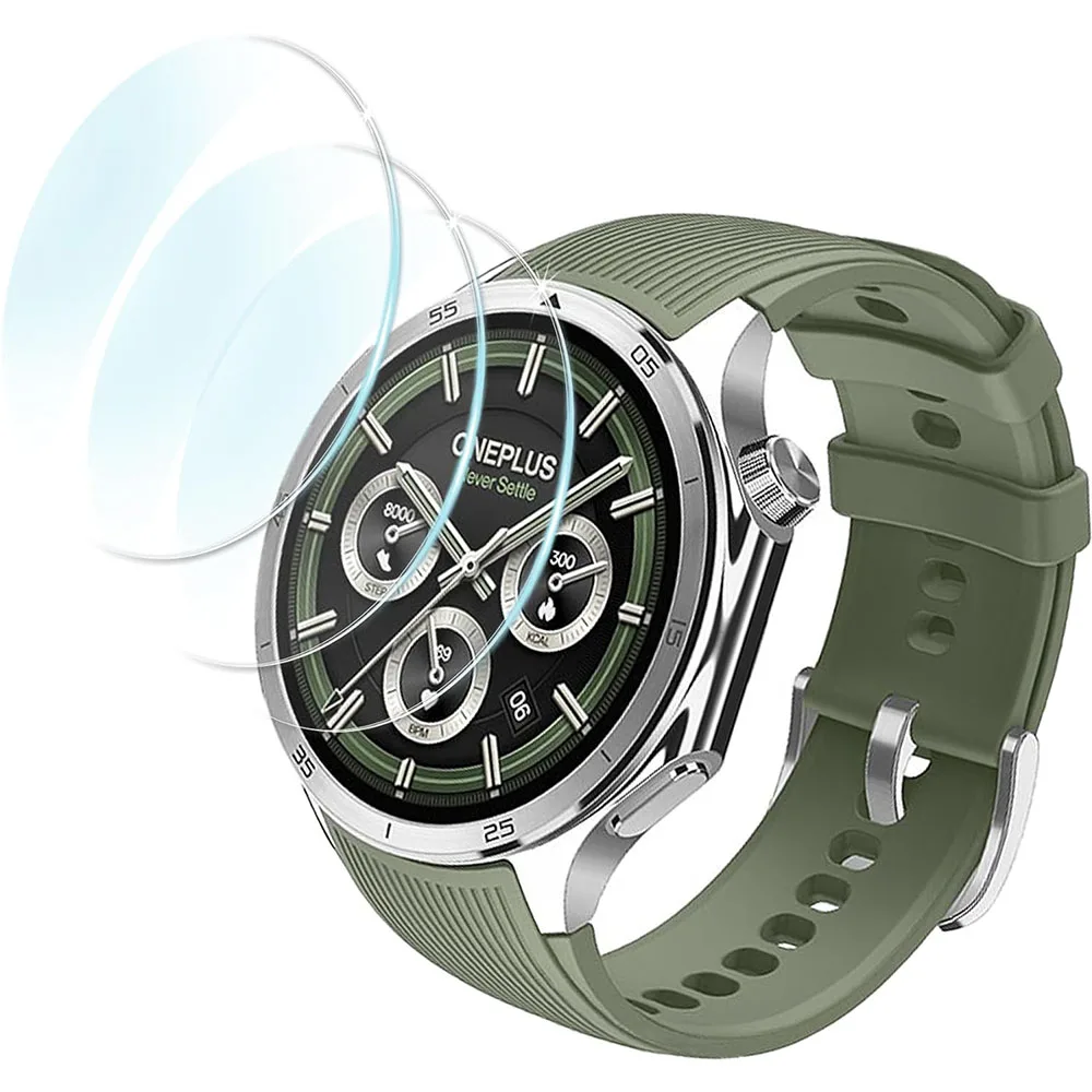 3PCS Screen Protector Tempered Glass For Oneplus watch 3 OnePlus 2R Protective Film Anti-Scratch Clear HD 2.5D 9H Premium Films