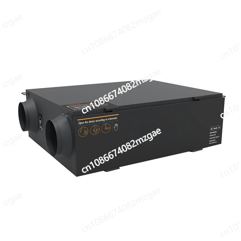Sistema di recupero alloggiamento WiFi 250m 3/h Sistema di recupero aria fresca per sistema purificatore d'aria centrale di ventilazione