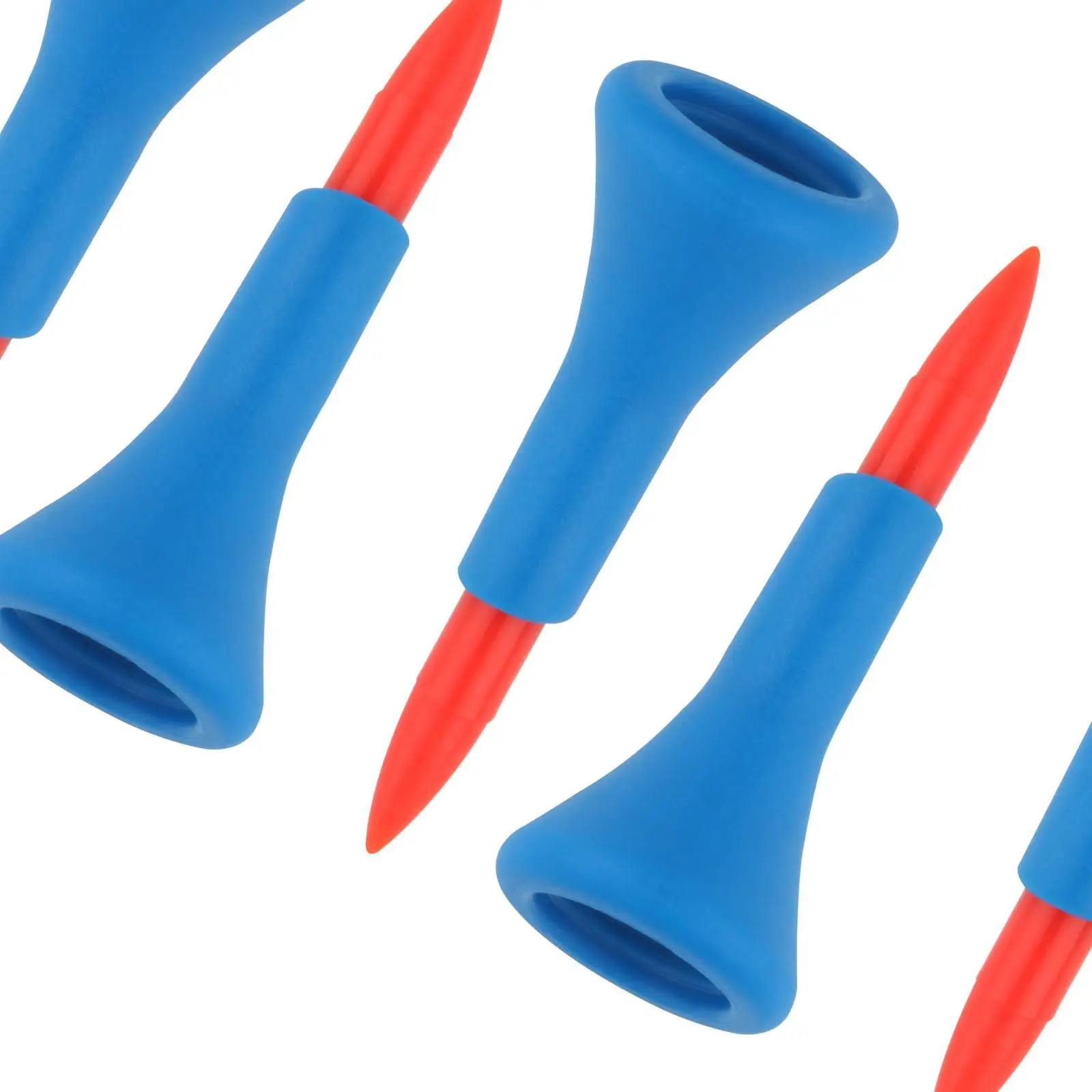 5 قطع من المحملات المطاطية الناعمة للجولف تقريبًا غير قابلة للكسر من البلاستيك المرن