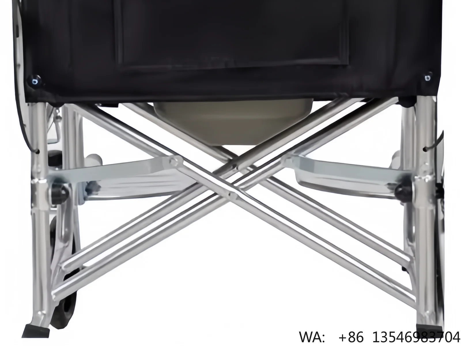 

LEHO Lightweight Foldable Manual Wheelchair with 1 Year Warranty for Elderly & Disabled Care Commode Design