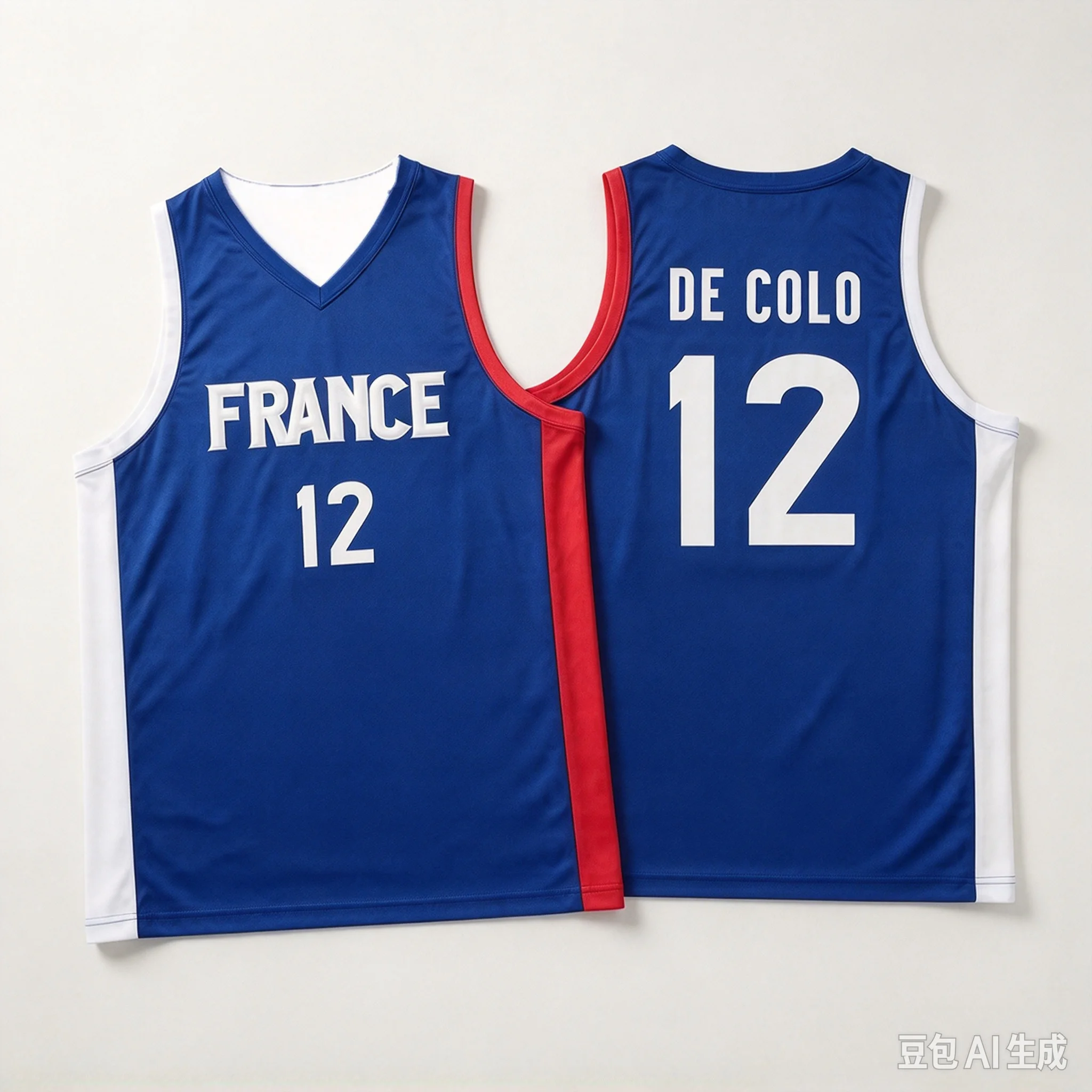 Men's and Women's Kid France Basketball Jerseys Breathable Quick Drying Outdoor Sportswear