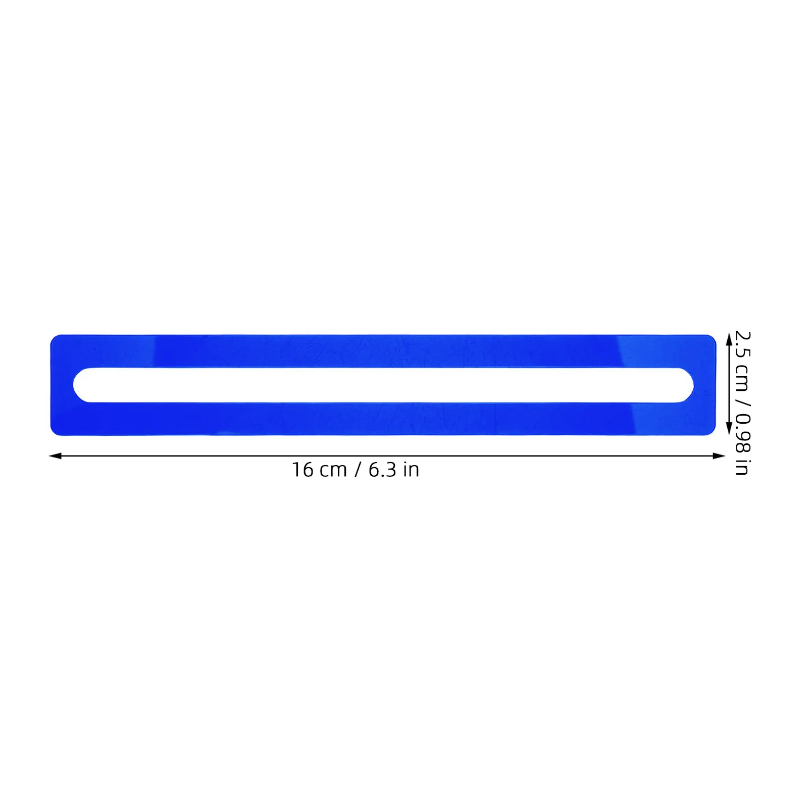 6Pcs Reading Guide Strips for Dyslexia Colored Bookmarks Reading Overlay Tools for Students Read Colored Bookmarks