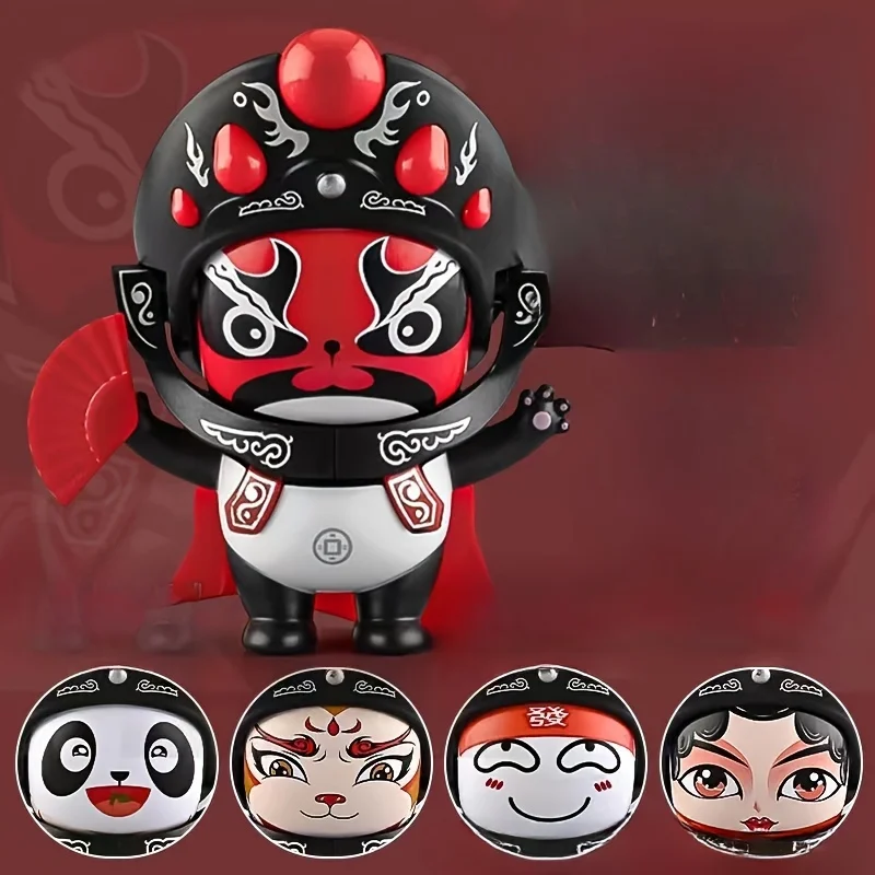 Festival Panda Face-changing Toys Szechuan Opera Face-changing Doll Source Country Tide Face-changing Doll Face Decoration