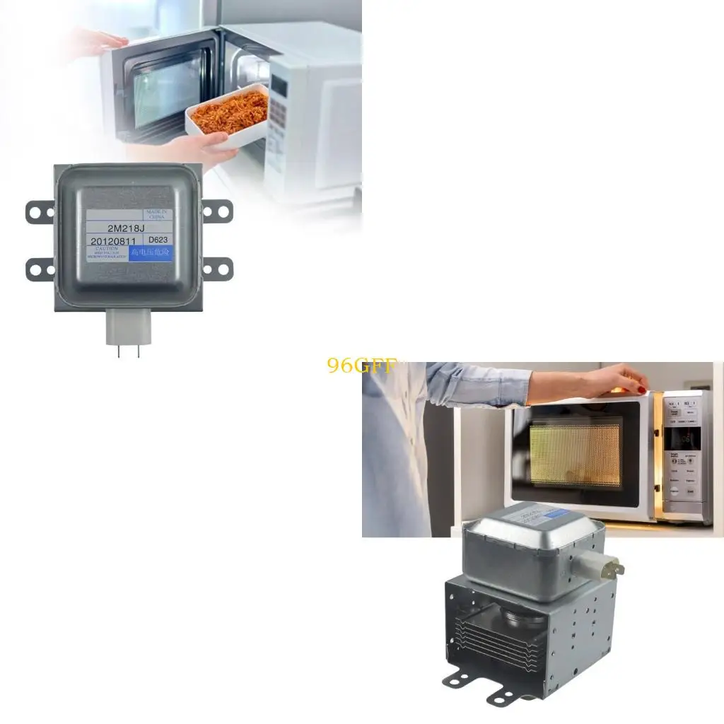 96GF 2M218J Vacuum Electron Tube Microwave Magnetron Replacement Part 800W Microwave Magnetron for Quick Meal Preparation