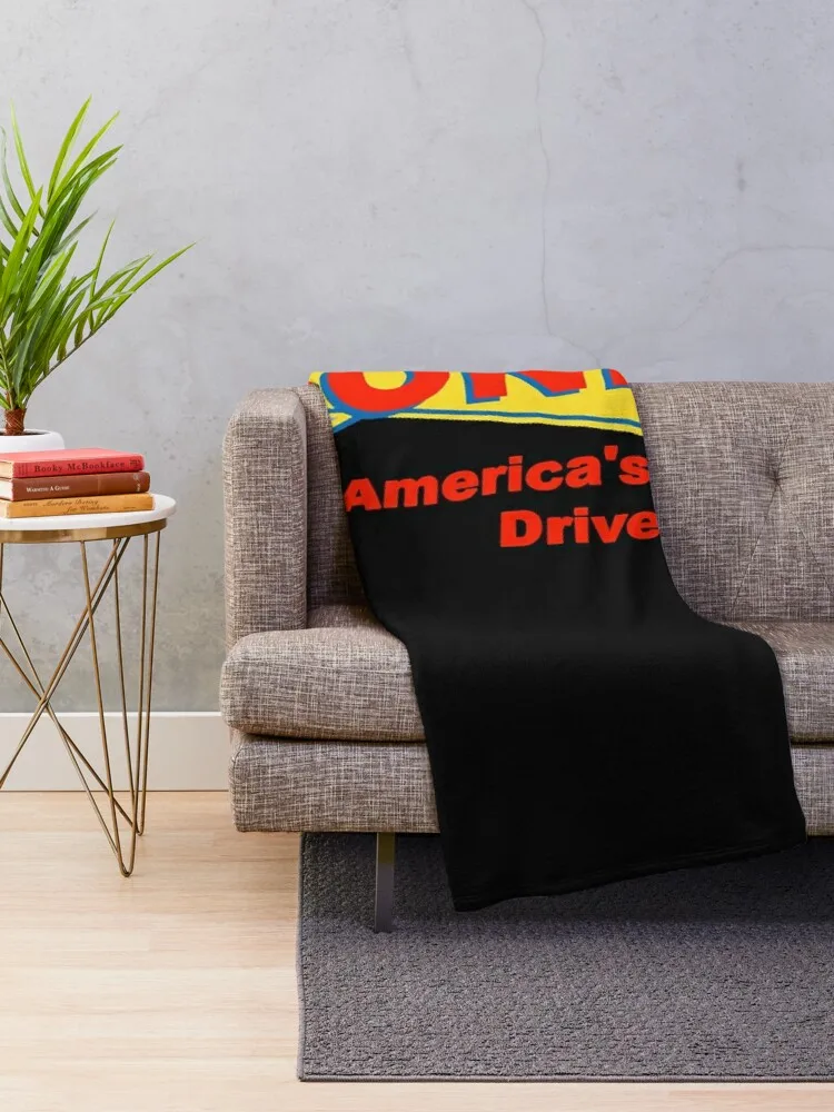 Sonic America&x27;s drive-in Fast Food Logo Red Essential T-Shirt Throw Blanket Kid'S funny gift Thermals For Travel Blankets