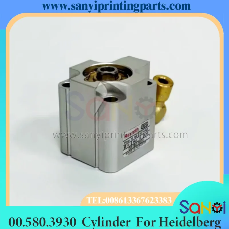 Heidelberg Pneumatic Cylinder 00.580.3930 for SM74 PM74 CD74 Printing Machine Spare Parts