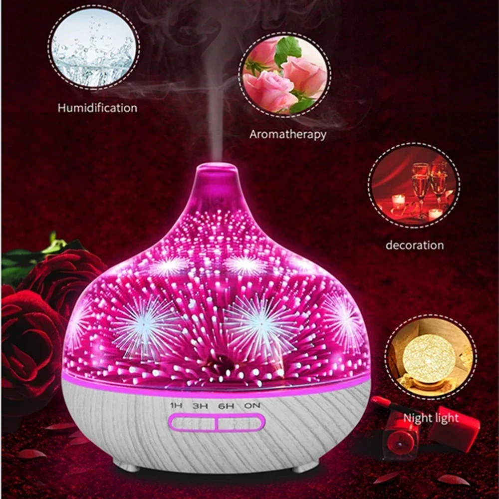 Wifi Aromatherapie Etherische Olie Diffuser Glas Geur Luchtbevochtiger Auto Close Assistent Nevel Sproeier Humidificador Voor Thuis