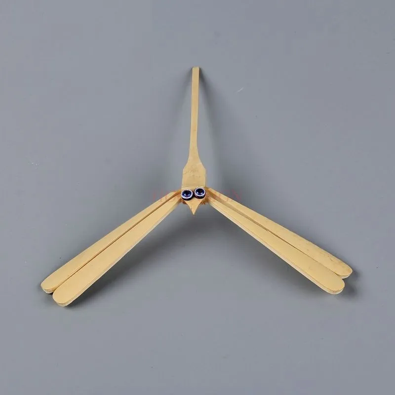 1set bamboo dragonfly overall animal creative home crafts decoration Handmade balance