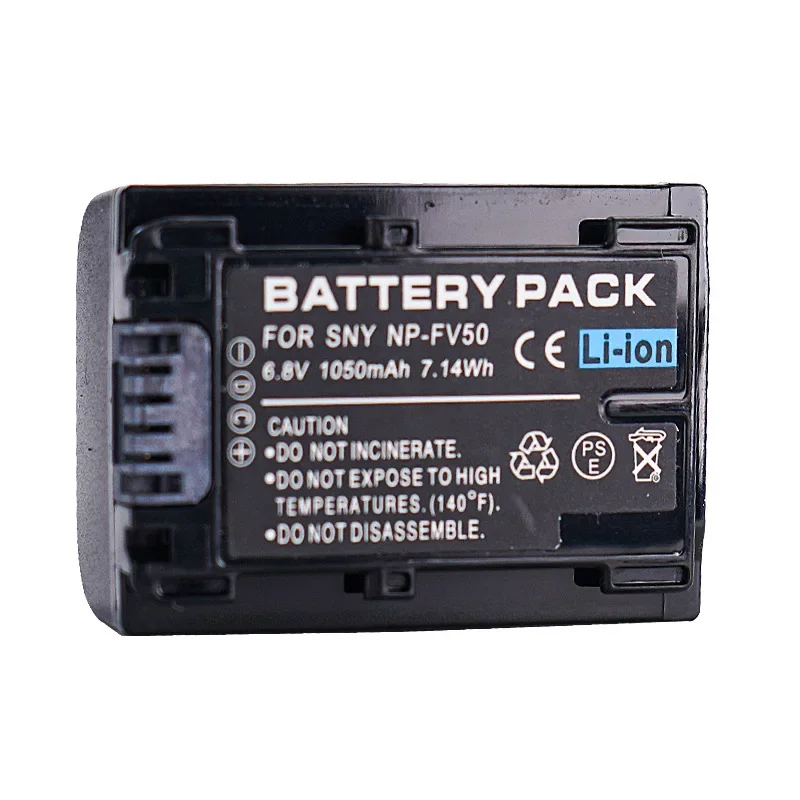 NP-FV50 NP-FV30 Bateria do aparatu Sony NP-FV40 Handycam HDR-CX380 430V 900 580V 760V HDR-PJ540 650V HDR-PV710V 790V 810 Bateria — zdjęcie produktu 6