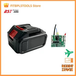 DC 21V power tool manual lithium-ion battery protection board BMS circuit board+housing bracket